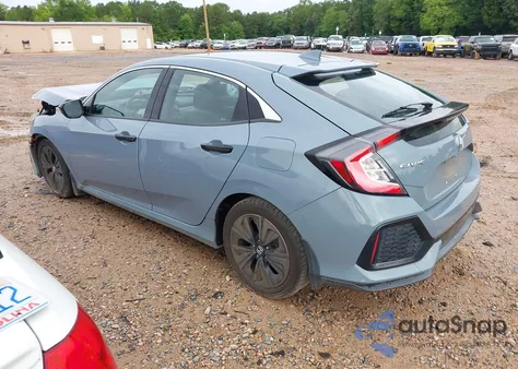 2017 Honda Civic Ex z USA, uszkodzony, nr VIN SHHFK7H51HU211359